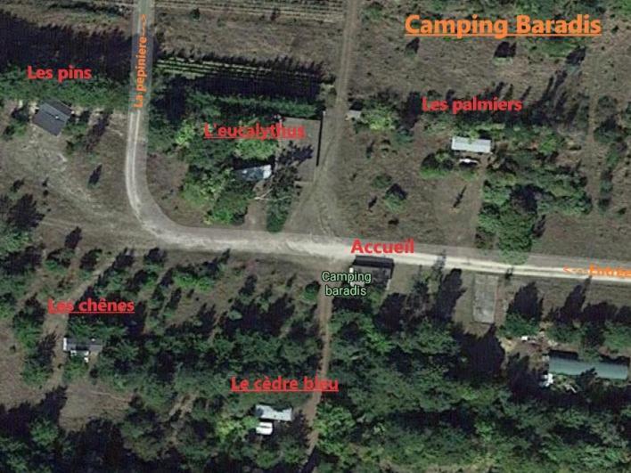 Camping Baradis Commensacq Eksteriør bilde